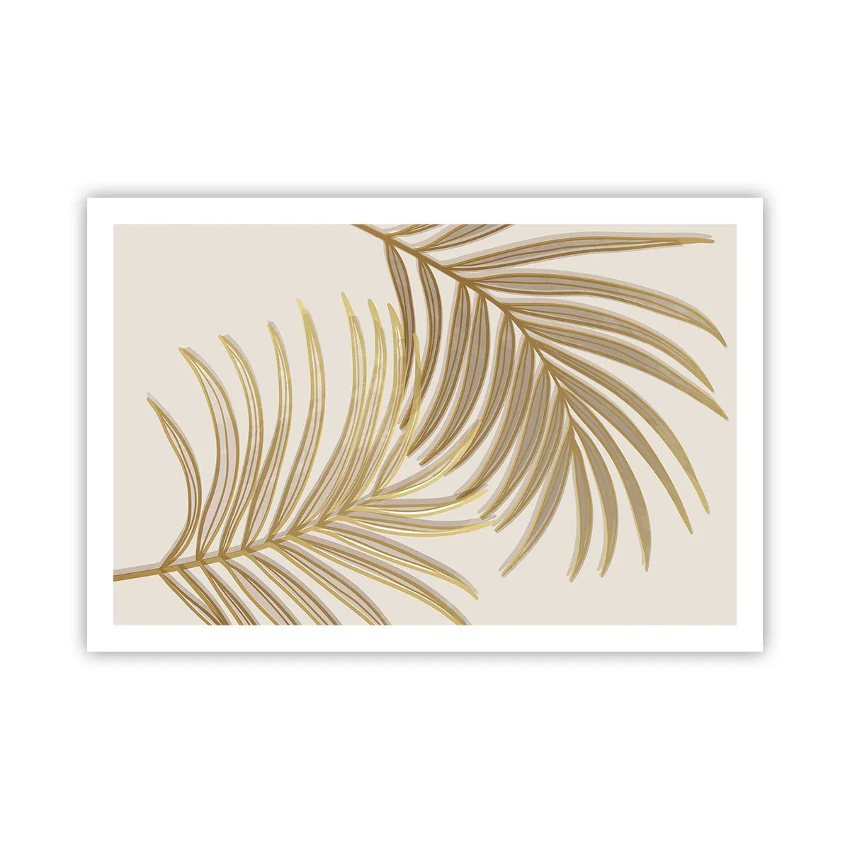 Poster - Palmier de aur! - 91x61 cm
