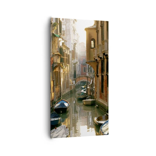 Tablou pe pânză - Pe o străduță venețiană - 65x120 cm