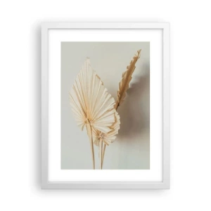 Poster în ramă albă - Când este nevoie de ușurare - 30x40 cm