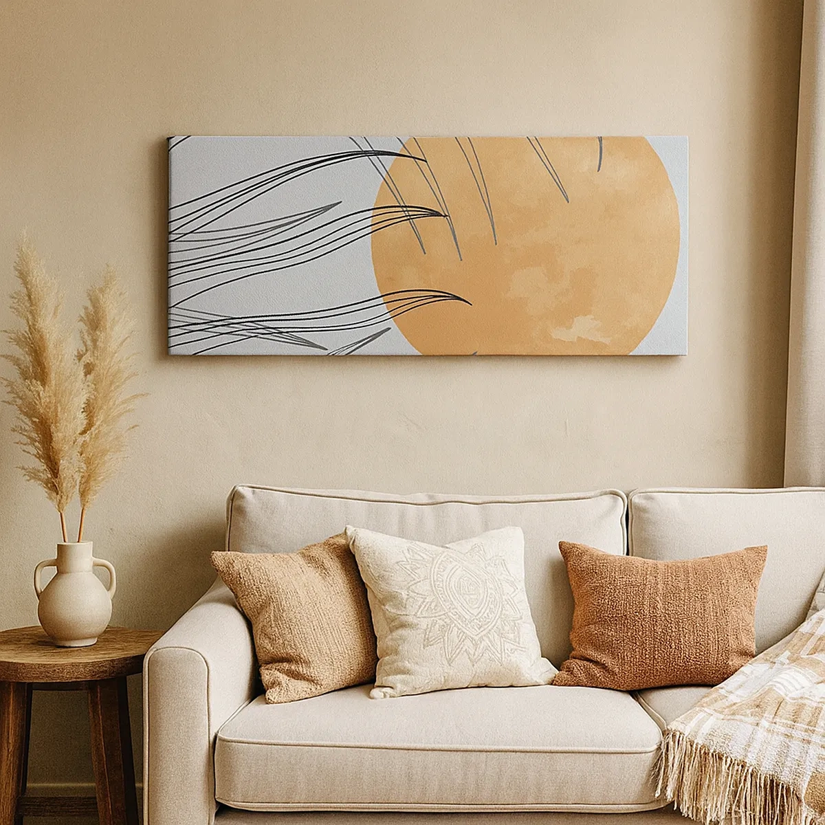 Tablou pe pânză - Întotdeauna spre soare - 30x30 cm