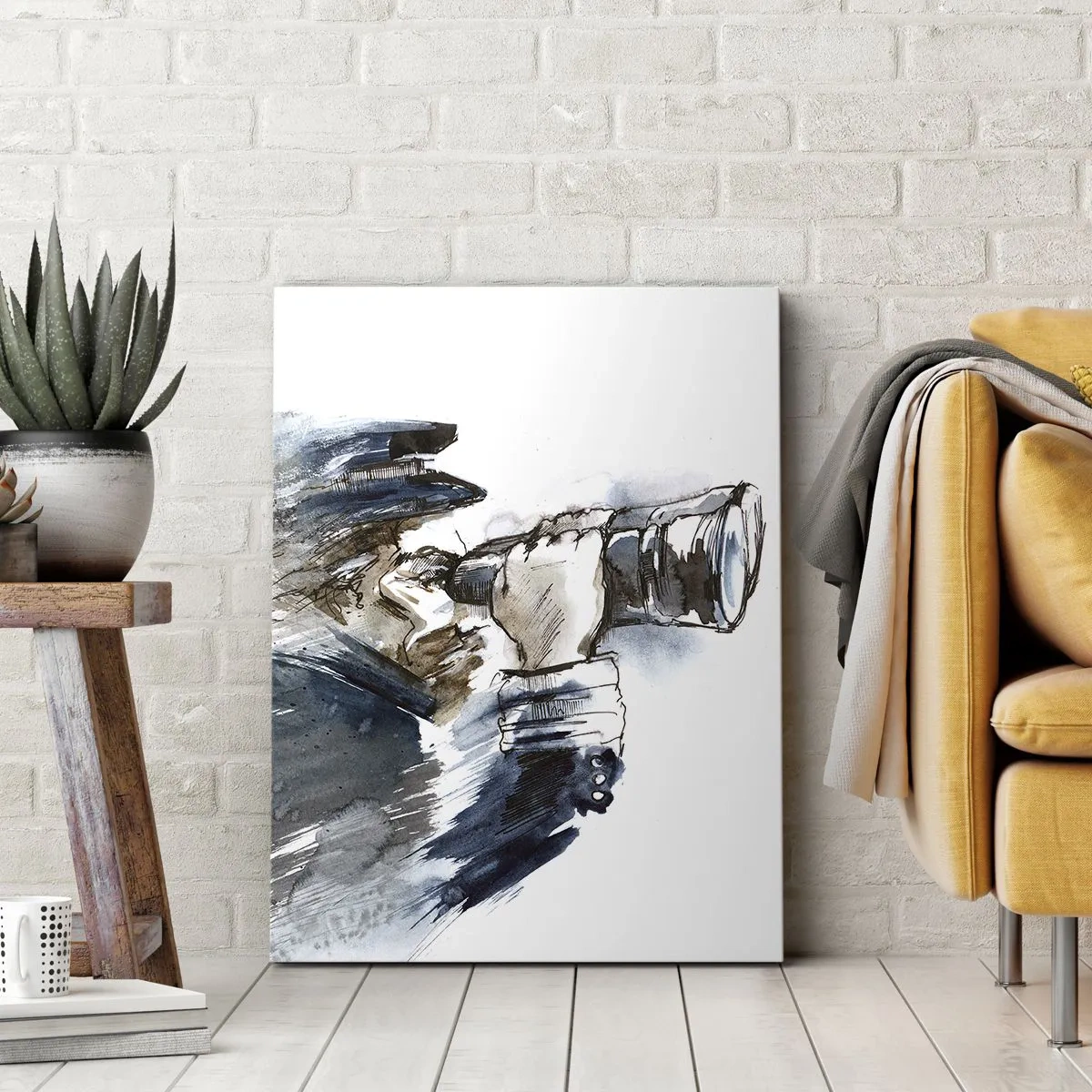 Tablou pe pânză - Zece pe scara Beaufort! - 55x100 cm