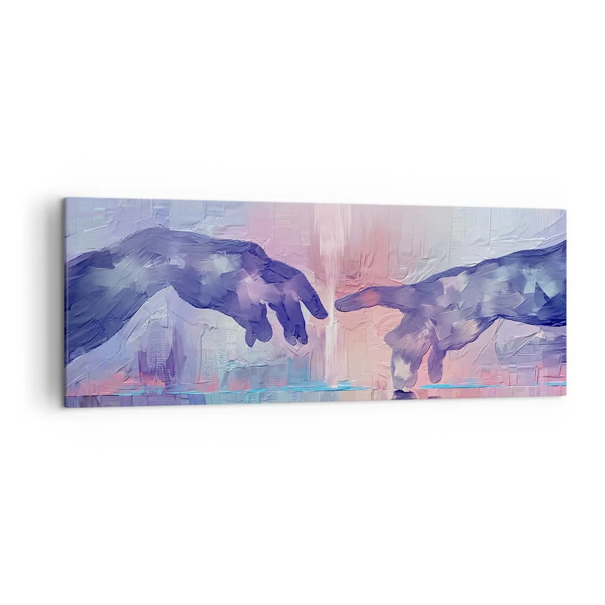 Tablou pe pânză - Scânteia divină a vieții - 140x50 cm