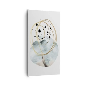 Tablou pe pânză - În îmbrățișarea spațiului - 65x120 cm