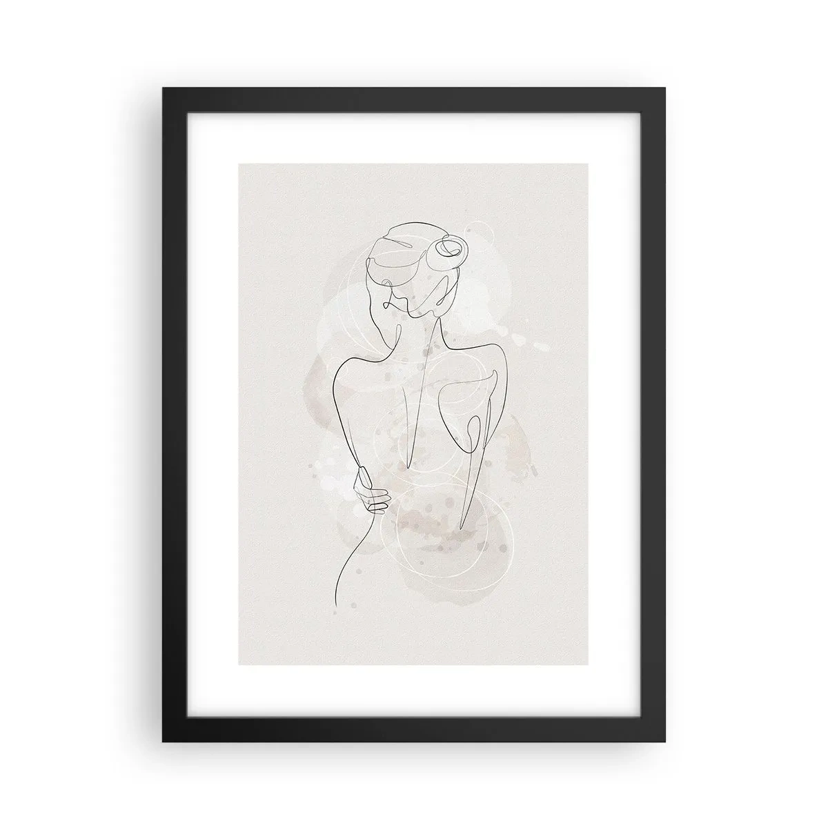 Poster în ramă neagră - Ca un instrument sensibil - 30x40 cm