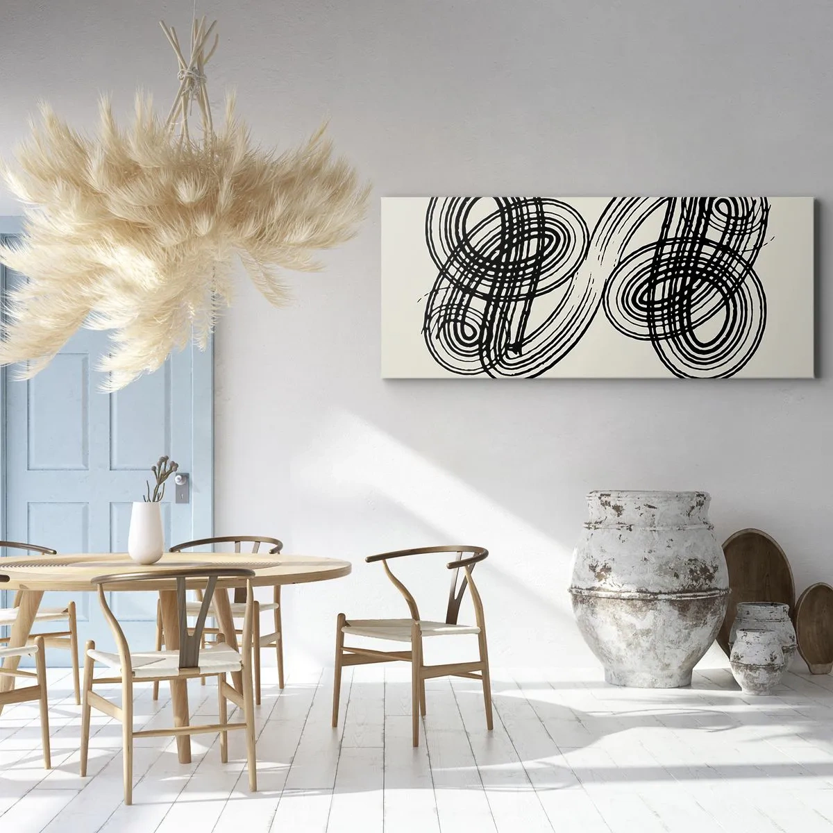 Tablou pe pânză - A apărut spontan - 90x30 cm