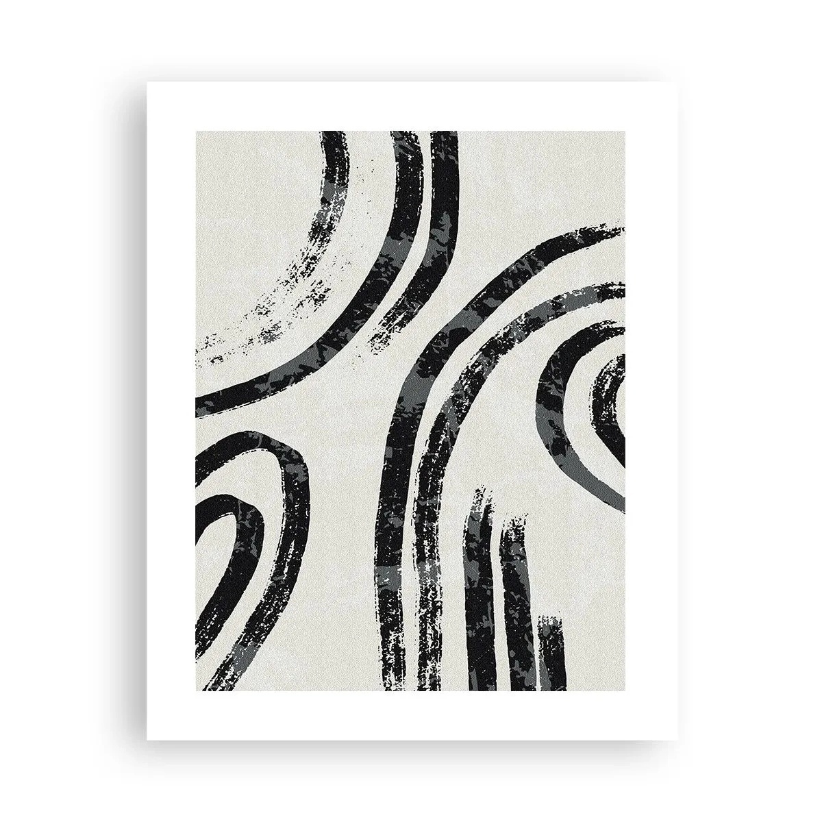 Poster - Pe jumătate oprit - 40x50 cm