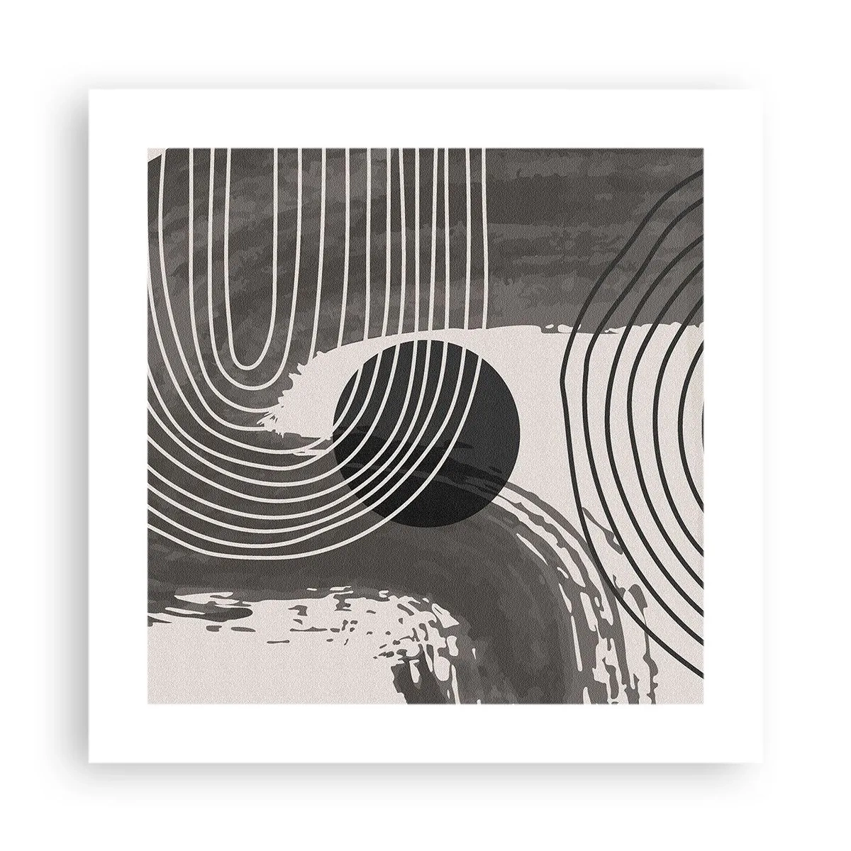 Poster - Ovalul câștigă - 40x40 cm