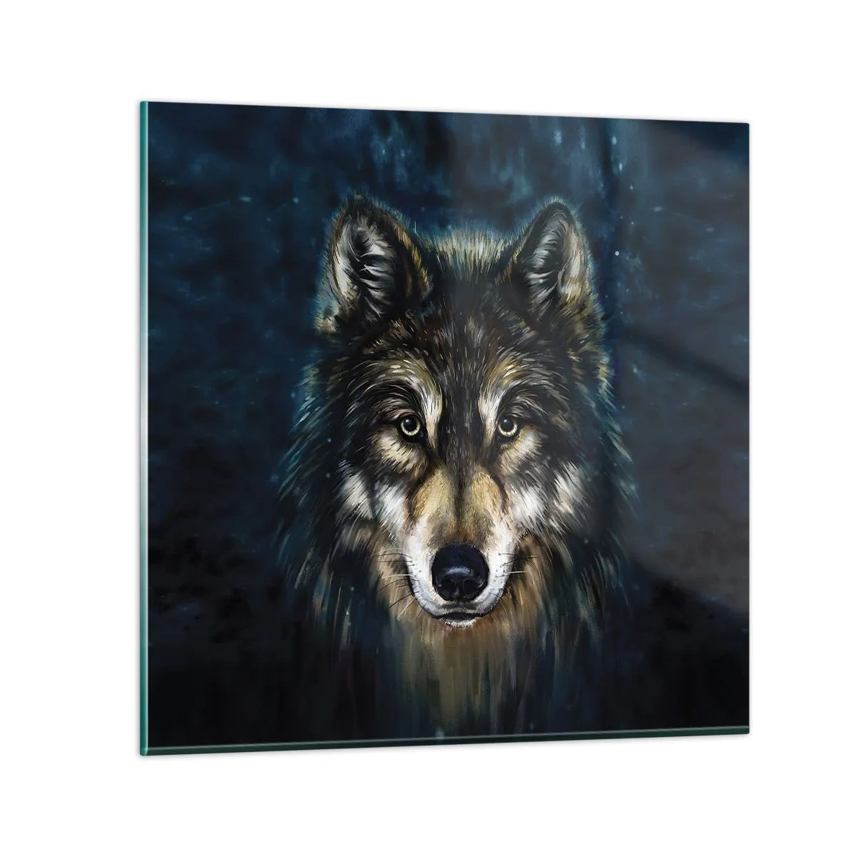 Tablou pe sticlă - Alfa? Și omega - 40x40 cm