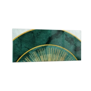 Tablou pe sticlă - Un alt sistem solar - 120x50 cm