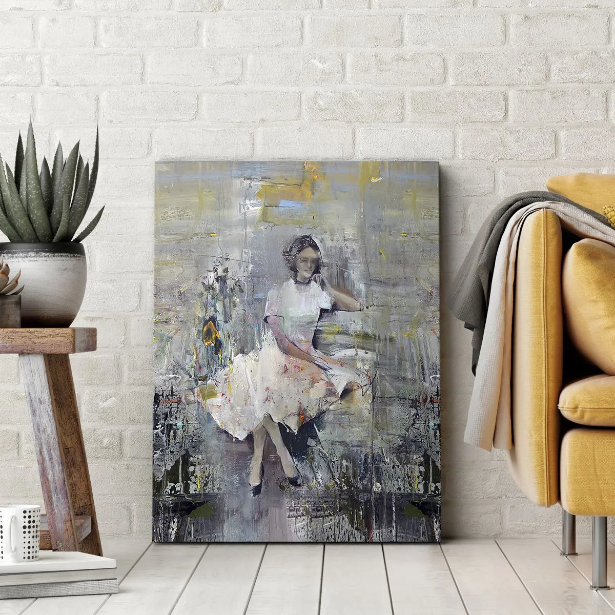 Tablou pe pânză - Clasică și modernă - 55x100 cm