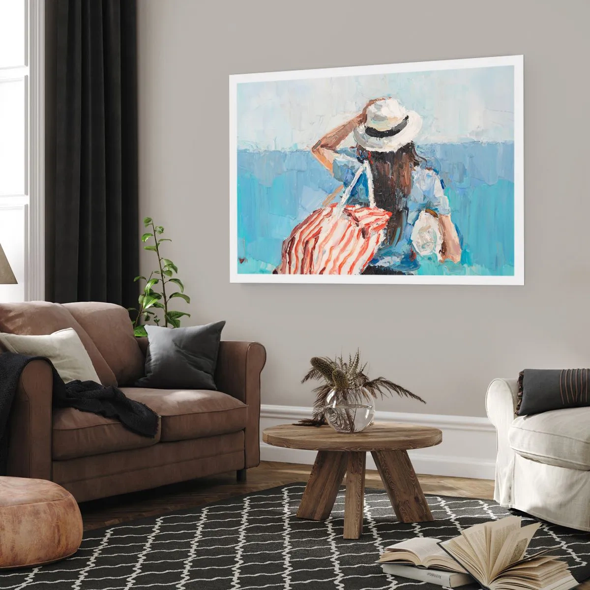 Poster - Bine ați venit în concediu - 70x50 cm