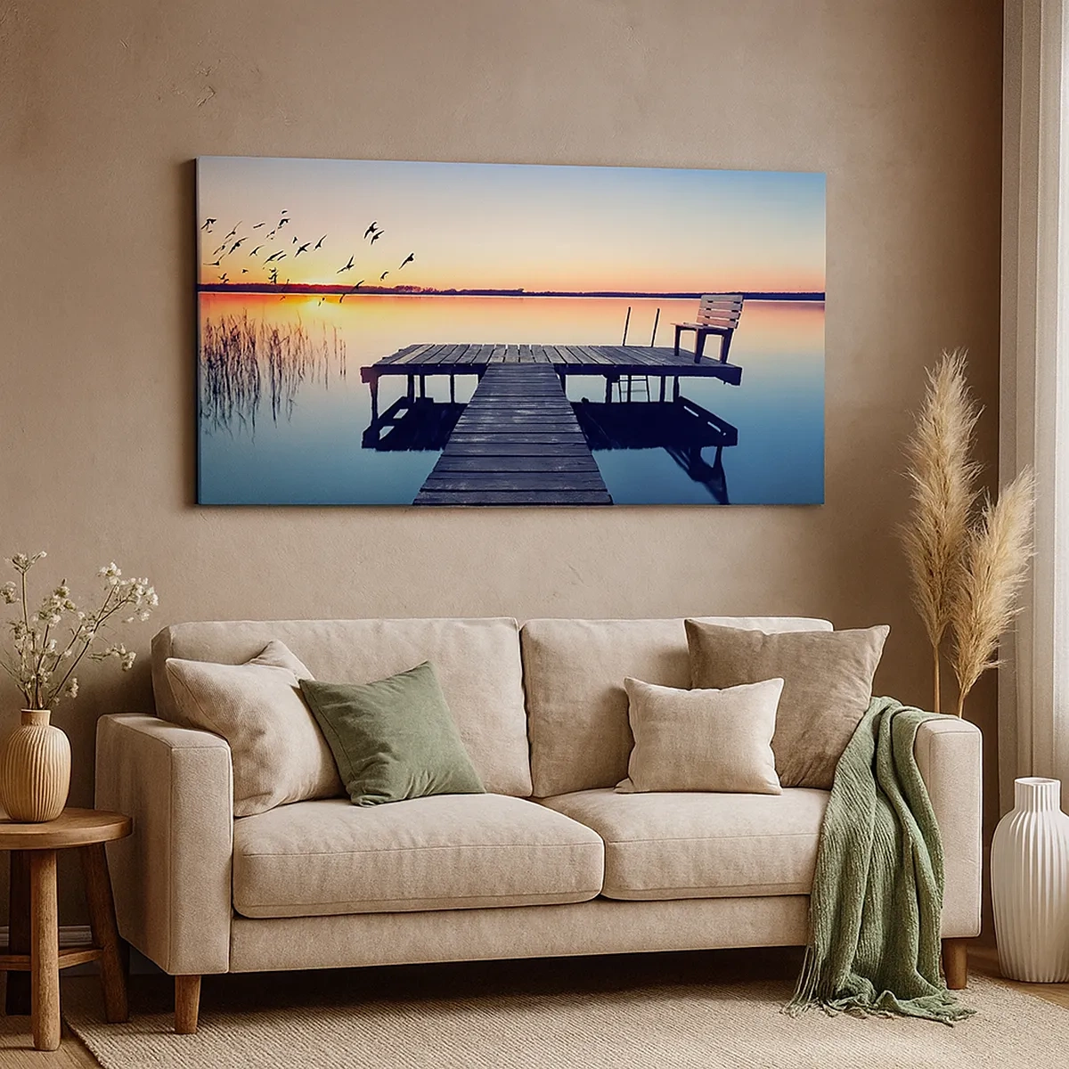 Tablou pe pânză - A fost o zi bună - 30x30 cm