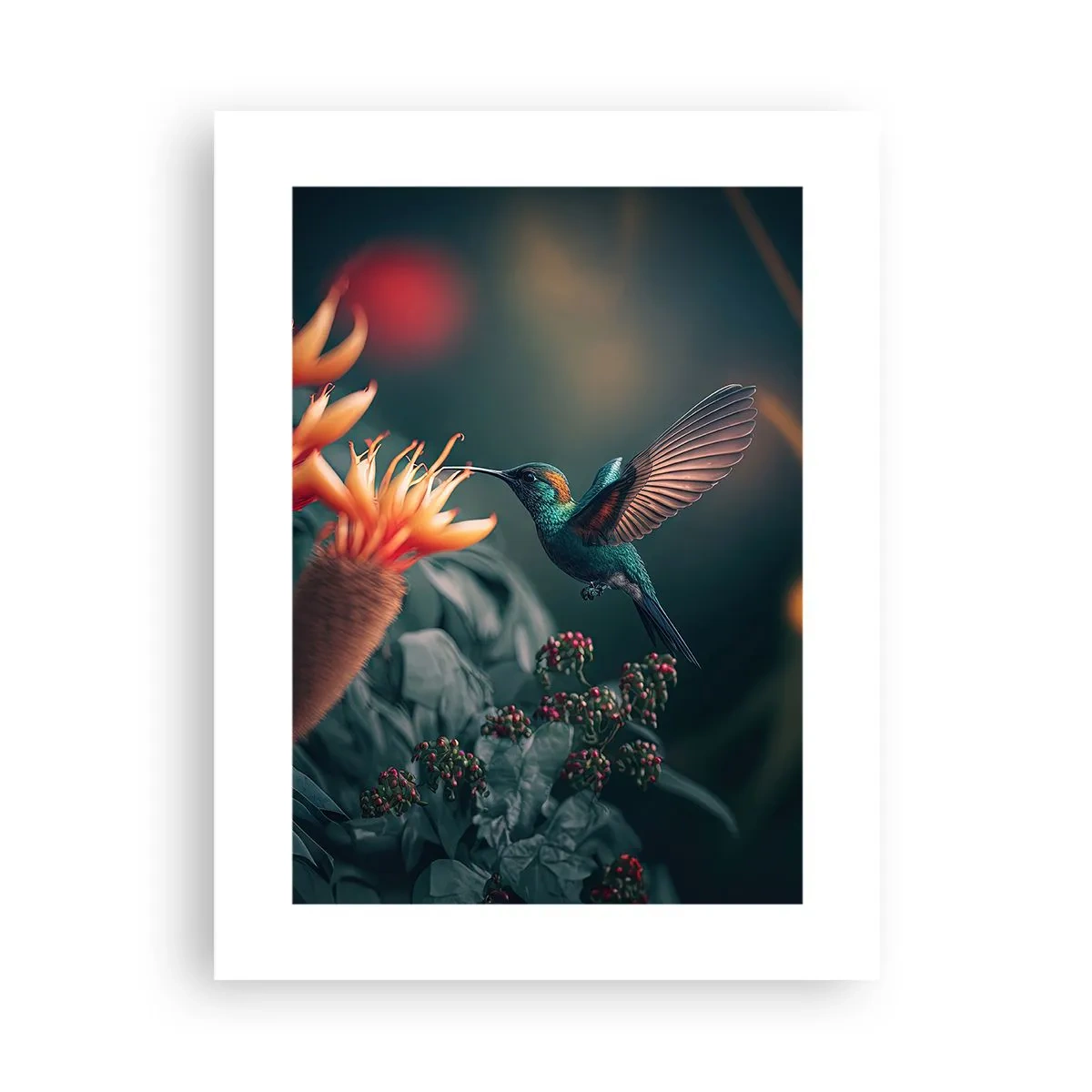 Poster - Viață cu adevărat colorată - 30x40 cm