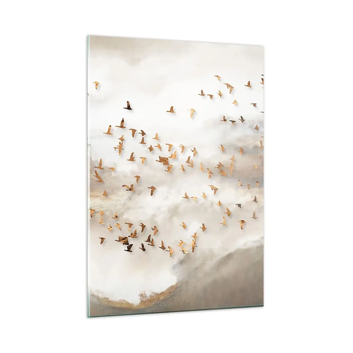Tablou pe sticlă - A sosit timpul... - 50x70 cm