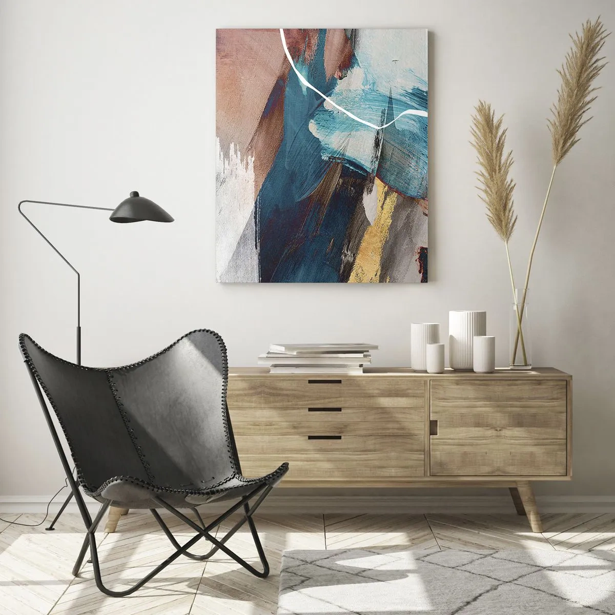 Tablou pe sticlă - Cu fler și energie - 50x70 cm