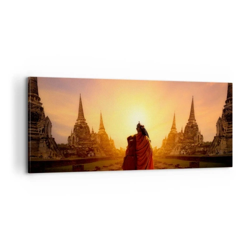 Tablou pe pânză - În pace prin eternitate - 100x40 cm