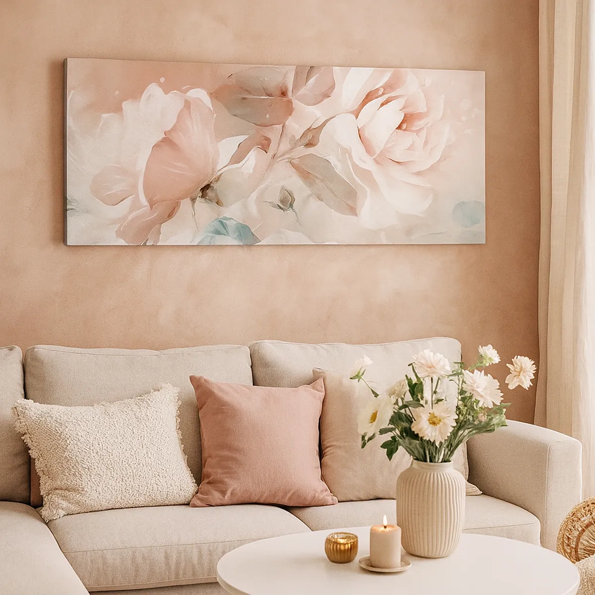 Tablou pe pânză - Spiritul romantismului - 30x30 cm