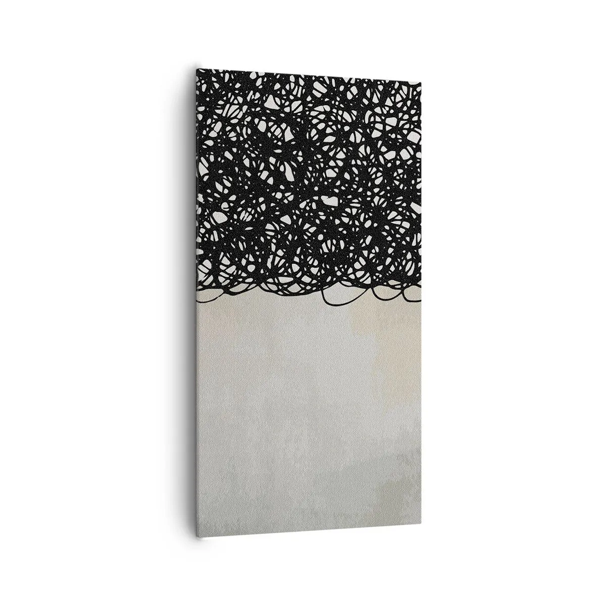 Tablou pe pânză - Abstracție înfășurată - 65x120 cm