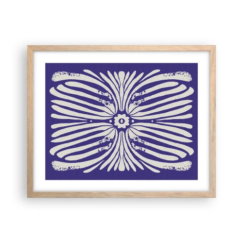 Poster în ramă de stejar deschis - Inspirații etnice - 50x40 cm