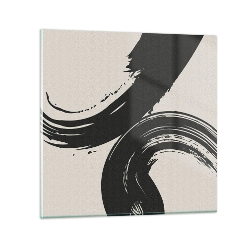 Tablou pe sticlă - Tare și circular - 30x30 cm