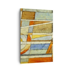 Tablou pe pânză - Cubismul în construcție - 80x120 cm