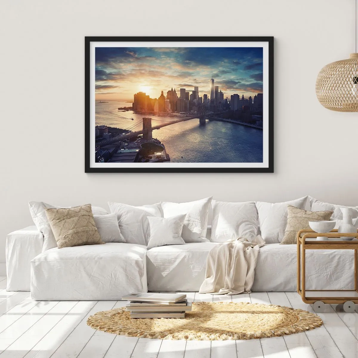 Poster în ramă neagră - Un monument al culturii occidentale - 70x50 cm