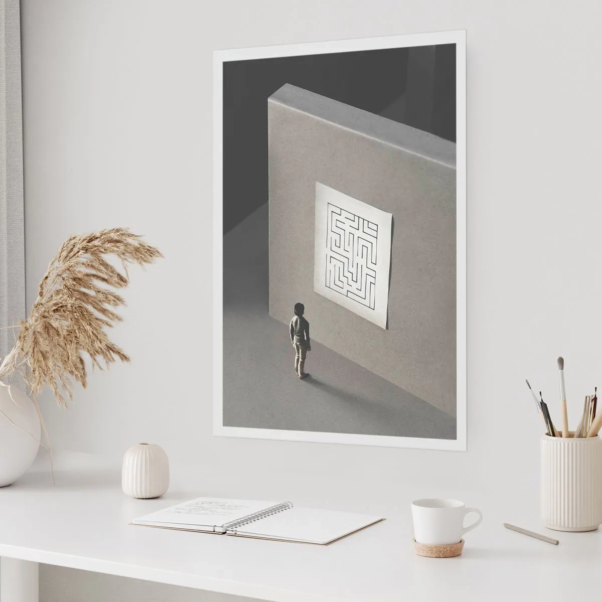Poster - Dar unde sunt? - 40x50 cm