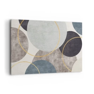 Tablou pe pânză - Roată cu roată - 100x70 cm