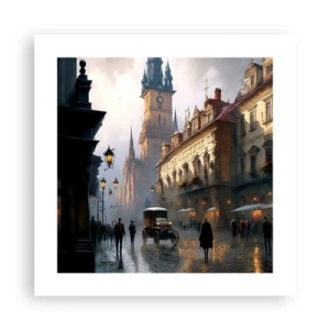 Poster - Magia unei seri la Praga - 40x40 cm