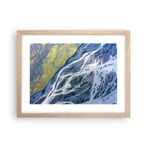 Poster în ramă de stejar deschis - Picturi din natură - 40x30 cm