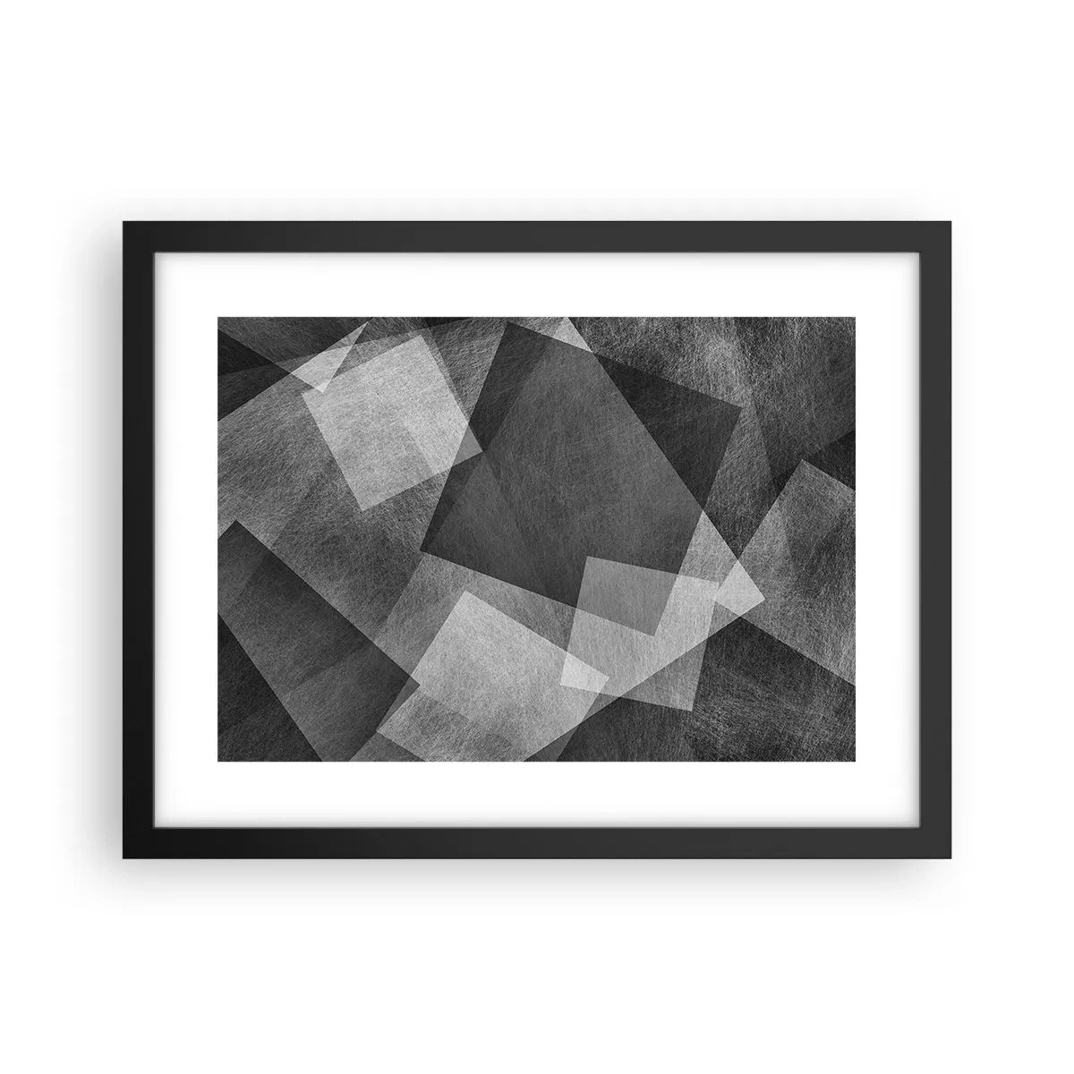 Poster în ramă neagră - Un simbol etern al permanenței și al ordinii - 40x30 cm