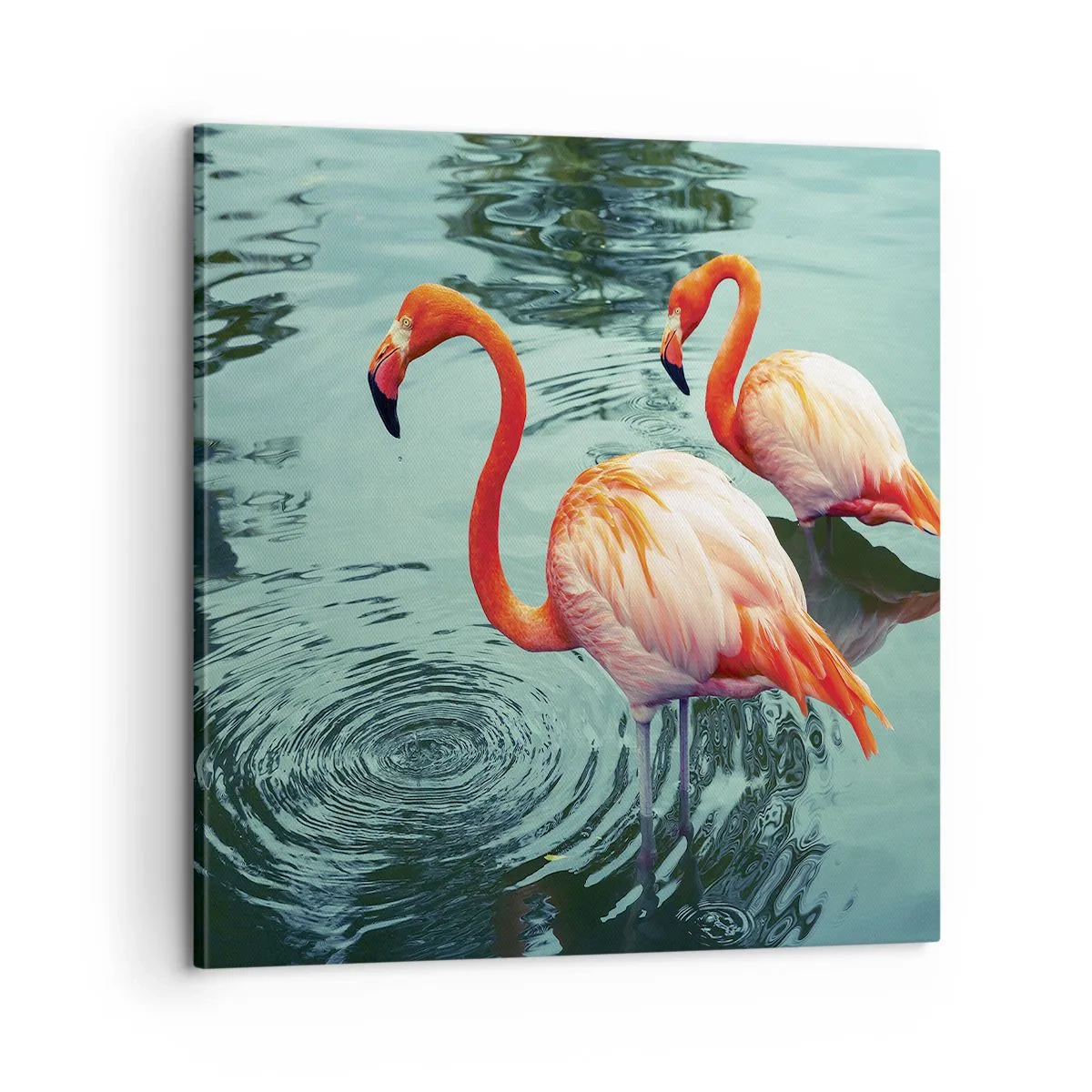 Tablou pe pânză - Suntem bune de revistele de modă - 60x60 cm