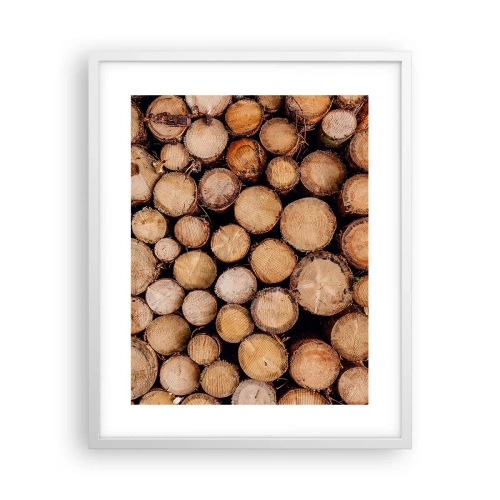 Poster în ramă albă - Un nou început - 40x50 cm