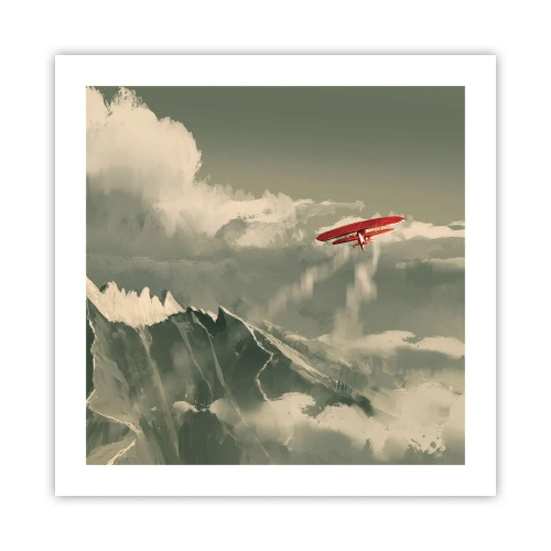Poster - Un pionier neînfricat - 50x50 cm