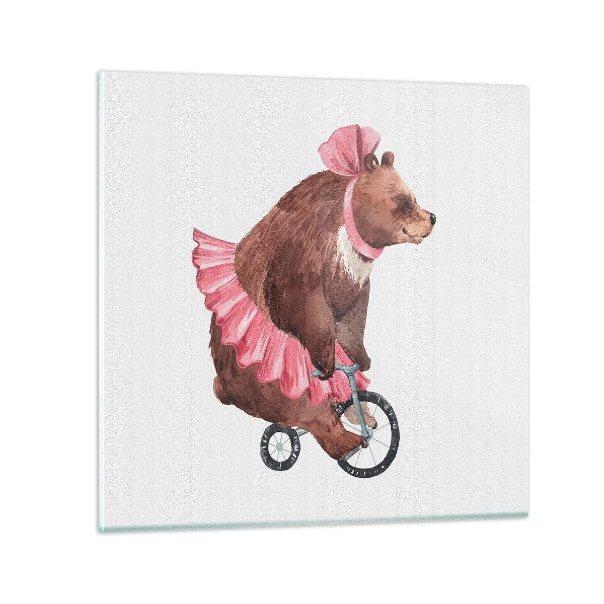 Tablou pe sticlă - Ce circ! - 70x70 cm