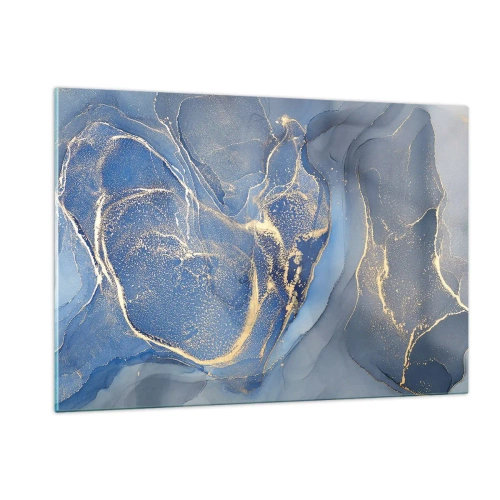 Tablou pe sticlă - Praf de aur - 120x80 cm