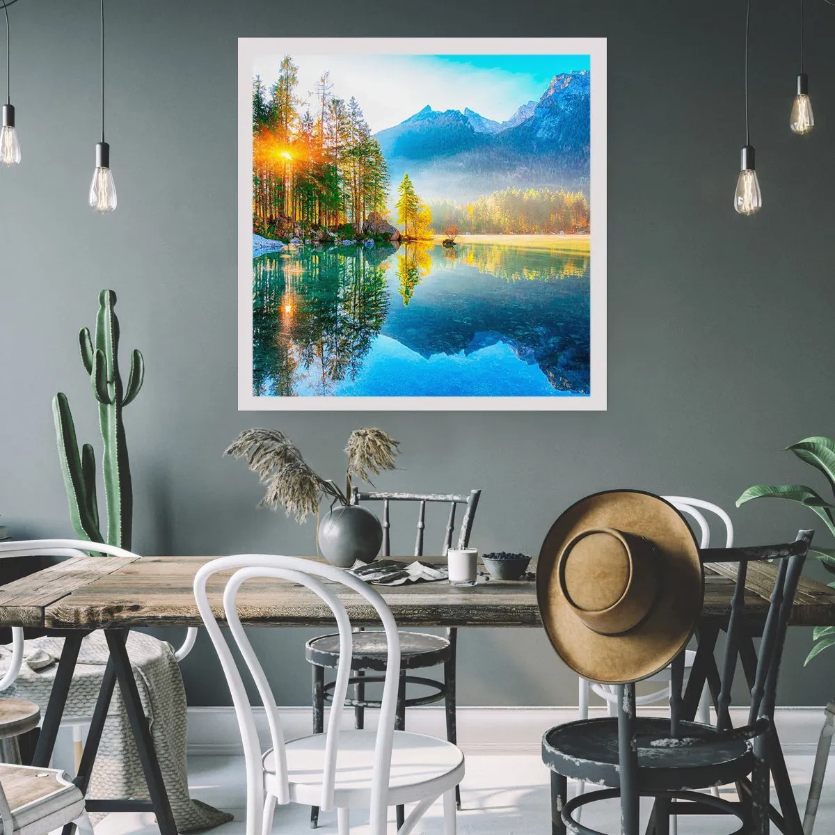 Poster - Maiestate și dulceață - 40x40 cm