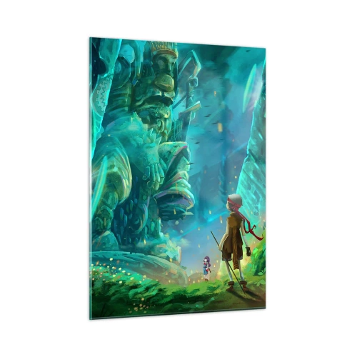 Tablou pe sticlă - Din Marea Carte a Basmelor - 50x70 cm