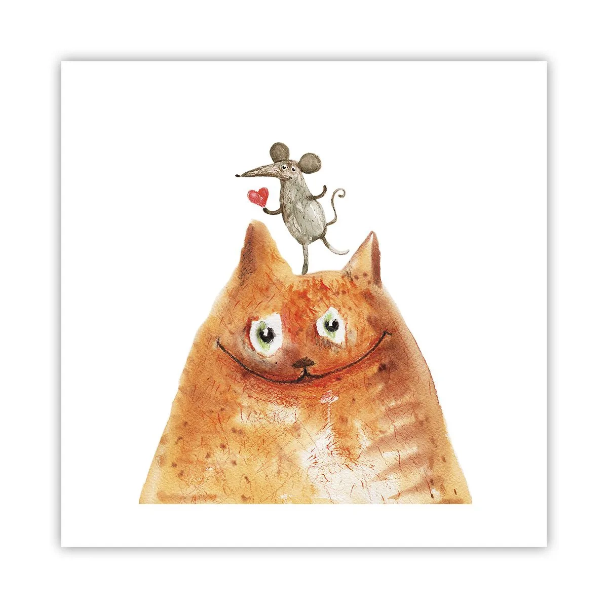 Poster - Paradoxurile iubirii - 40x40 cm