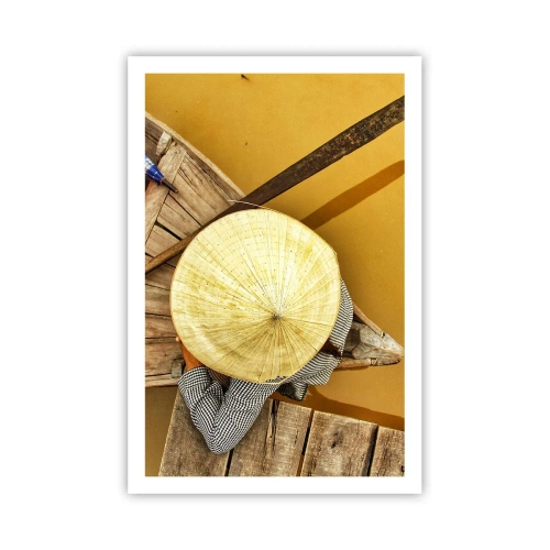 Poster - Viața pe râul galben - 61x91 cm