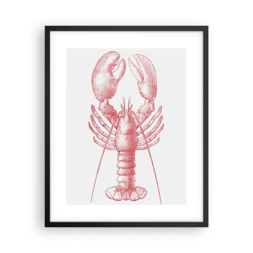 Poster în ramă neagră - Homar demn de Homer - 40x50 cm