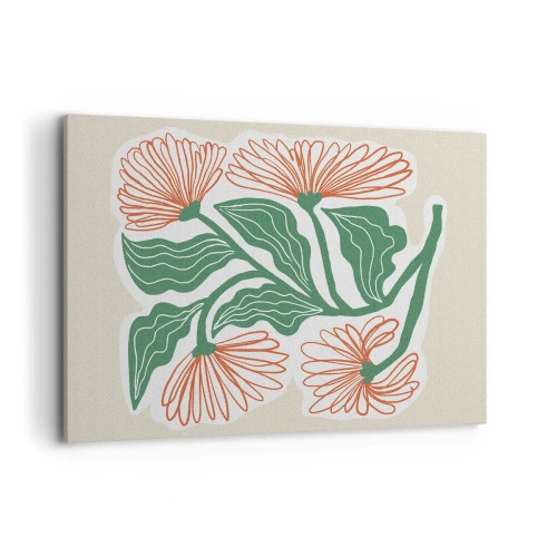 Tablou pe pânză - Folclor modern - 120x80 cm