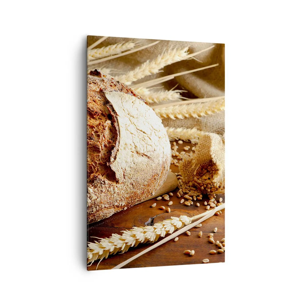 Tablou pe pânză - Apetisantă, parfumată, crocantă - 80x120 cm