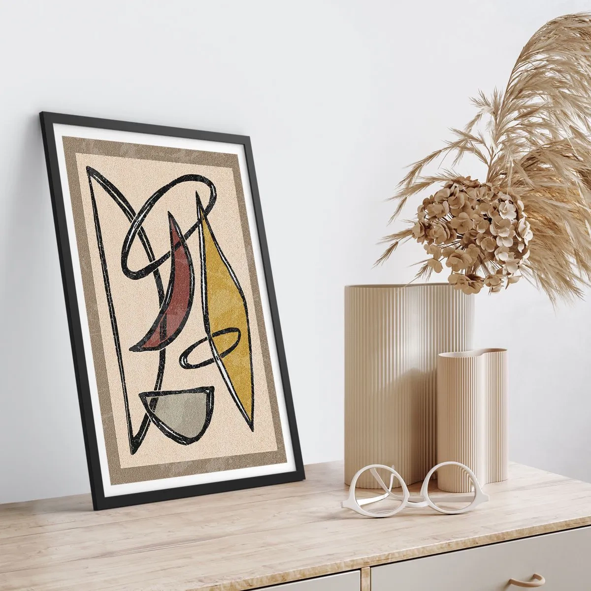 Poster în ramă neagră - Vertical și orizontal - 61x91 cm