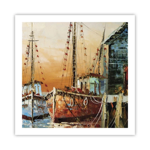 Poster - Întoarcere pașnică - 60x60 cm