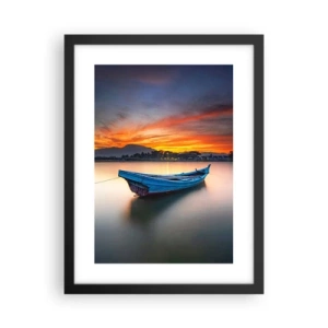 Poster în ramă neagră - O noapte bună înainte - 30x40 cm