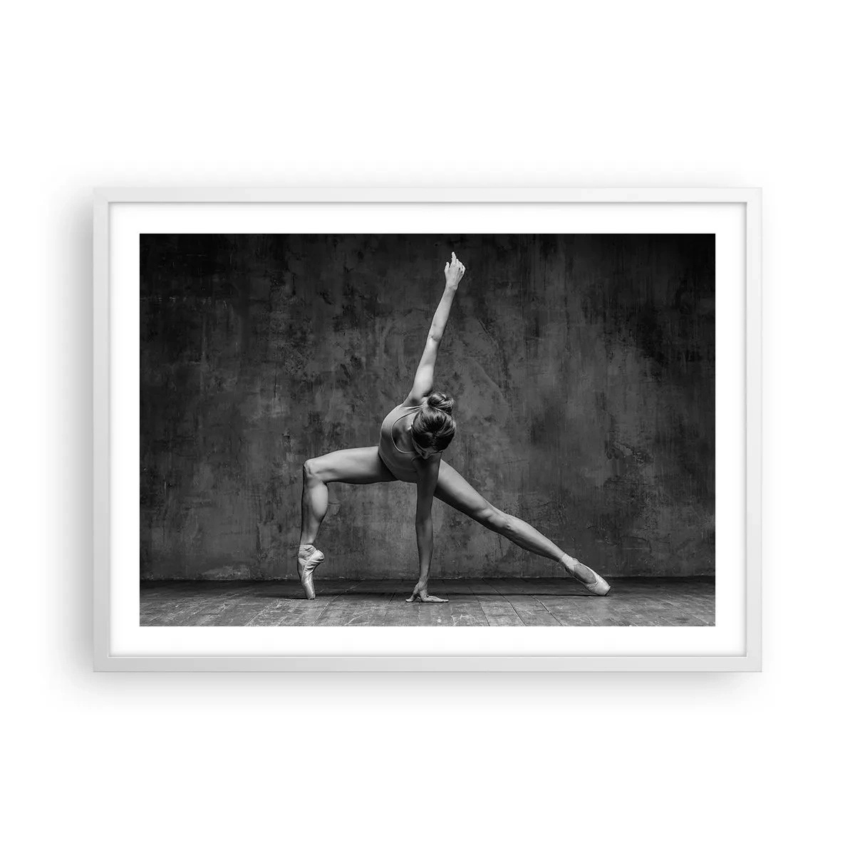 Poster în ramă albă - Idealul de echilibru - 70x50 cm
