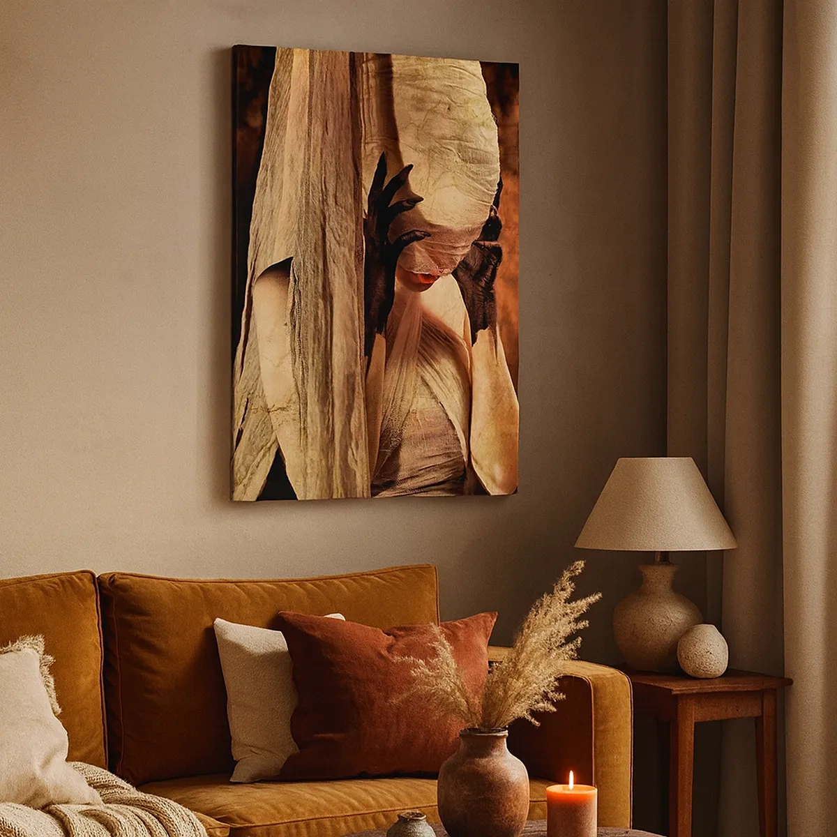 Tablou pe pânză - Între bine și rău - 50x70 cm