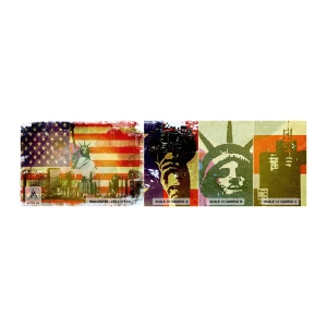 Mostră de Tapet Standard Eco - Viva America! - New York, STATELE UNITE ALE AMERICII, Statuia Libertății - 100x30 cm