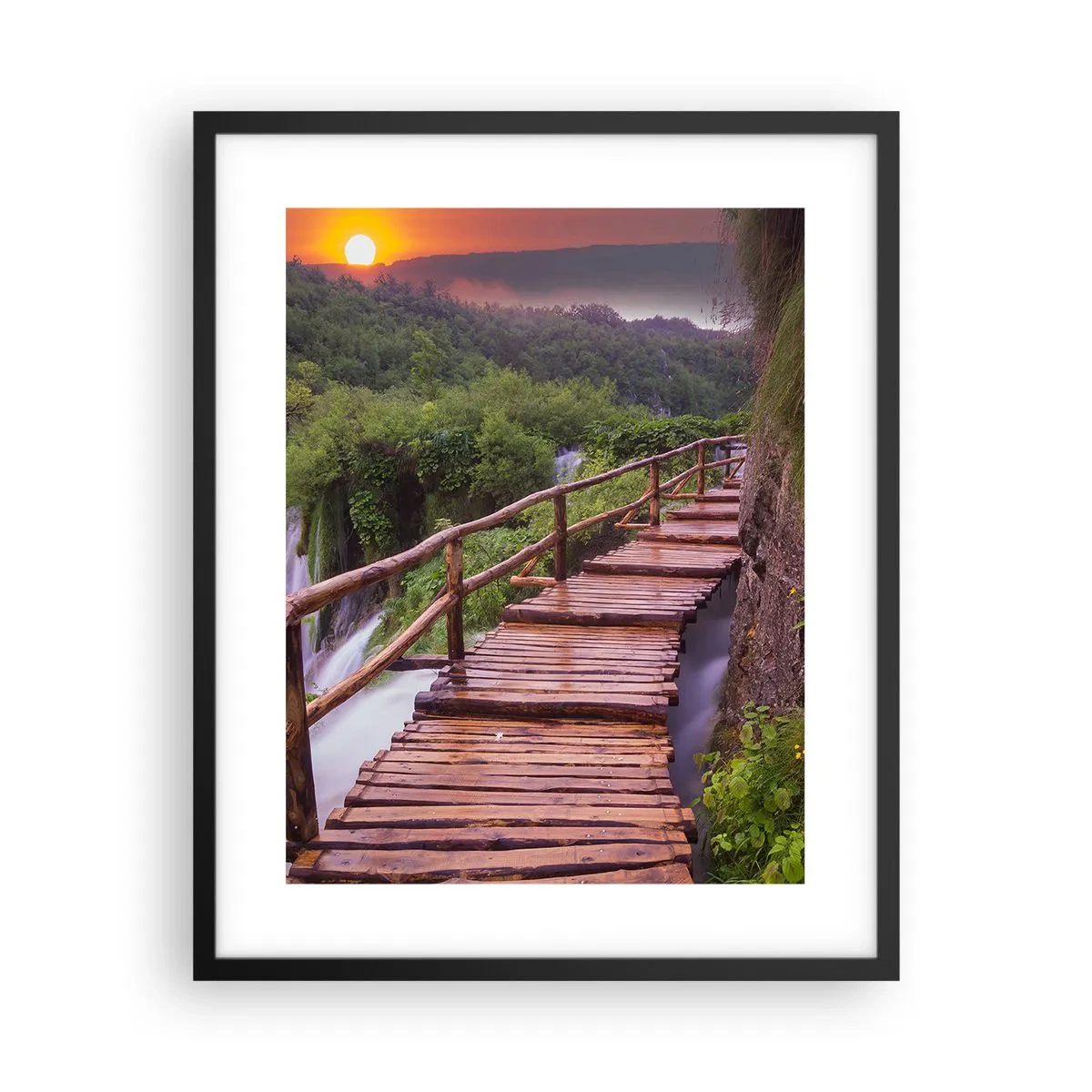 Poster în ramă neagră - Frumusețe de necrezut - 40x50 cm